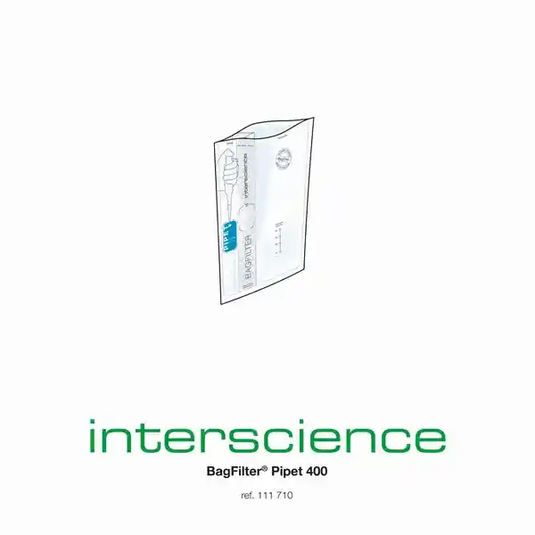 BagFilter Pipet 400 - Box of 500-bags