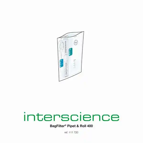 BagFilter Pipet & Roll 400 - Box of 500-bags