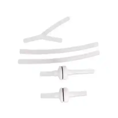 Silicone tubing with filter