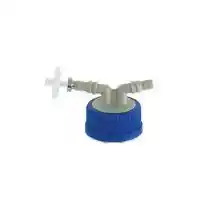 Autoclavable GL45 stopper + 0.2µ filter