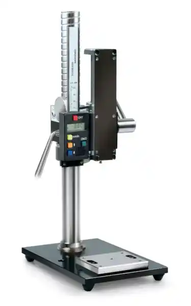 Manual test stand, one guide column TVP-L