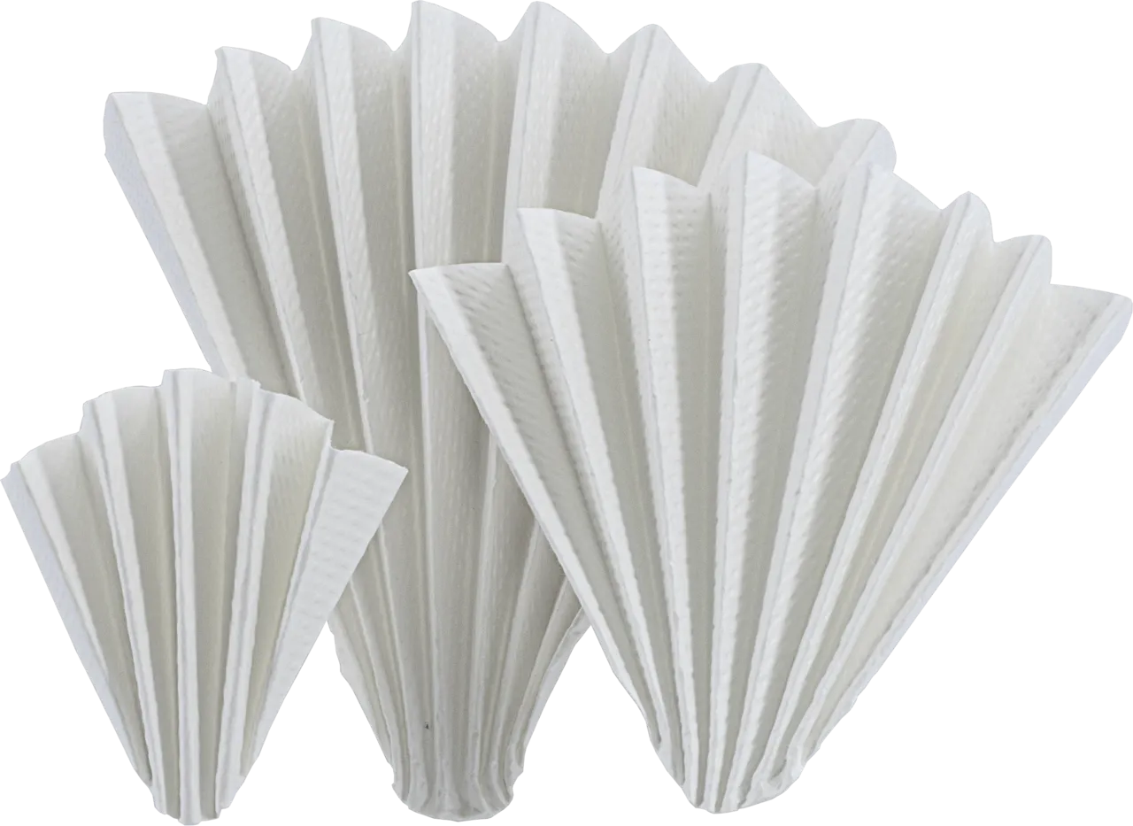 Filter Papers Folded MN 612 1/4 24 cm diameter pack of 100