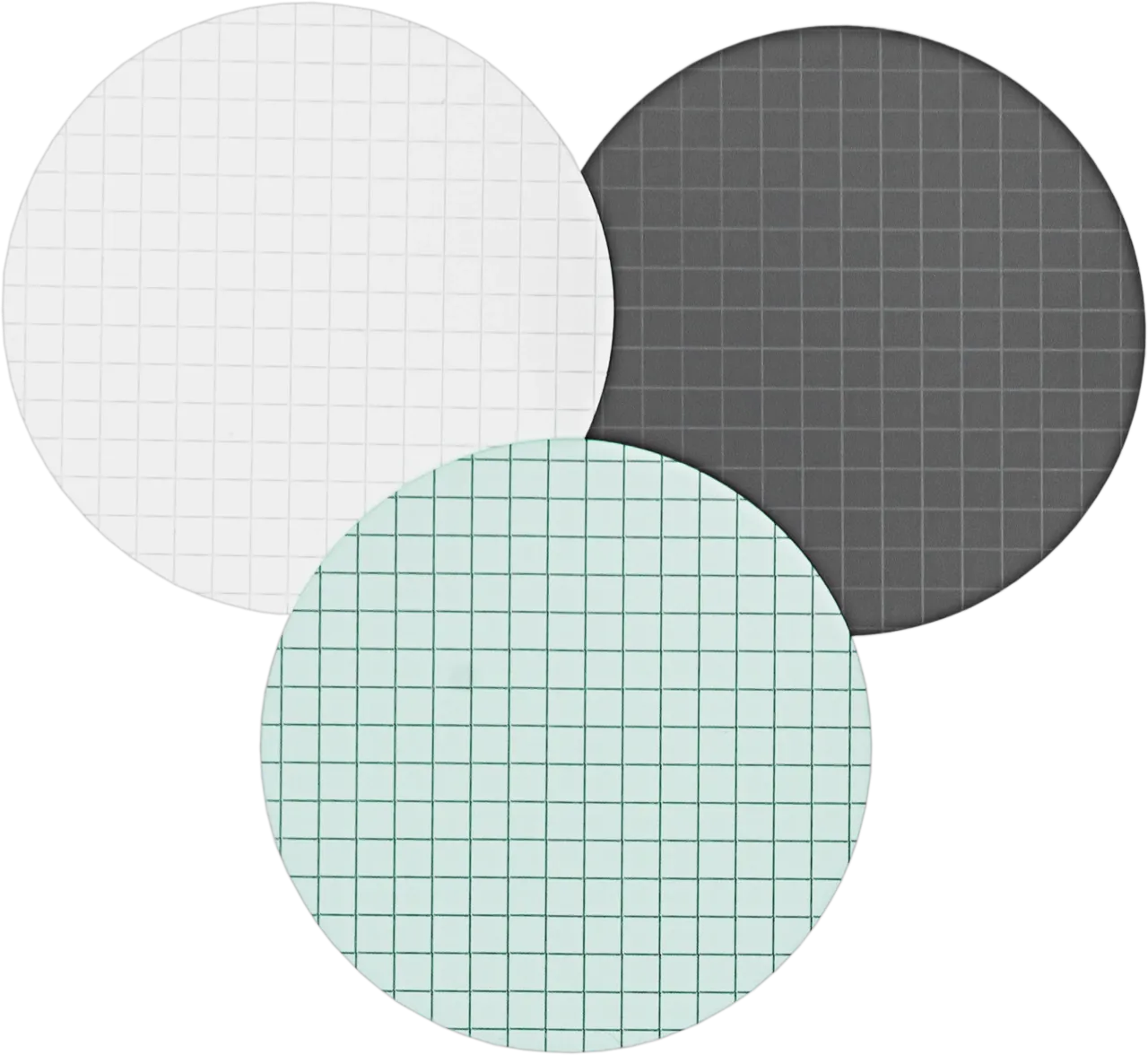 PORAFIL membrane filters CM, white 3.1 mm grid, pore size: 0.45 µm diameter: 47 mm, pack of 100