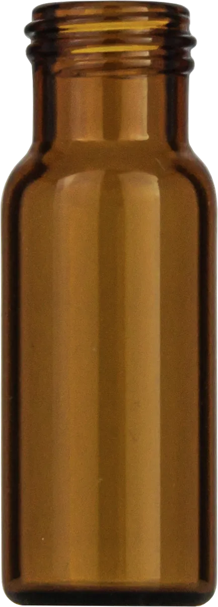 1.5 mL Screw Neck Vial N 9 outer diameter: 11.6 mm, outer height: 32 mm amber, flat bottom, wide opening pack of 100