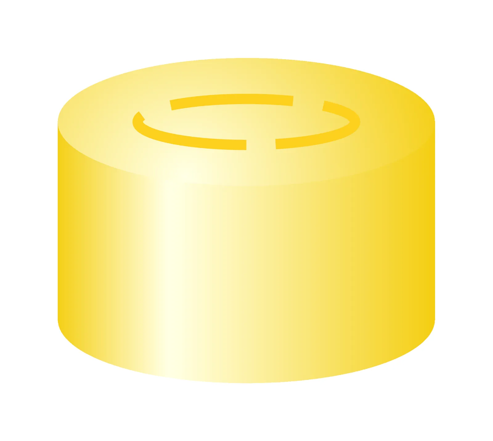 N 13 Aluminium Center Tear Off Cap, gold Butyl dark gray/centrical PTFE-lamination gray Hardness: 50° shore A Thickness: 2.0 mm pack of 100