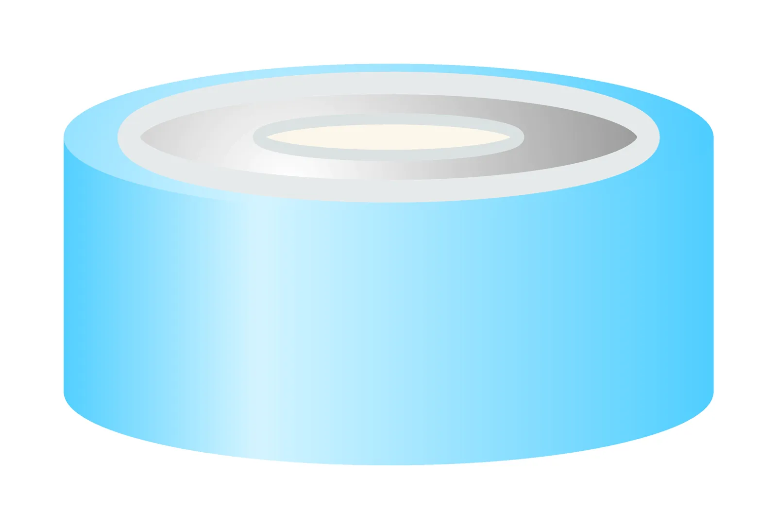 N 20 bimetal crimp cap, blue/silver, center hole Silicone white/Polyimide orange Hardness: 45° shore A Thickness: 3 mm pack of 100