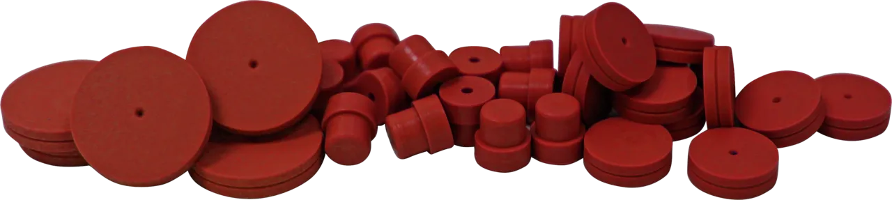 CenterGuide BTO Septa N 11.5 GC septa, BTO OD: 11.5 mm, thickness: 3 mm max. temp. 400°C, coated blister pack of 25