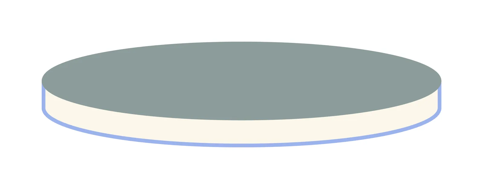 N 19 Septa, Butyl beige/PTFE gray Hardness: 55° shore A Thickness: 1.3 mm pack of 100
