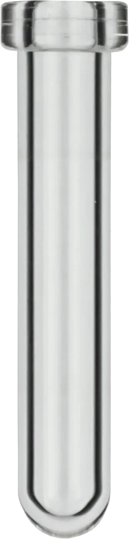 0.3 mL Crimp Neck Micro-Vial N 8 outer diameter: 5.5 mm, outer height: 31.5 mm clear, round bottom pack of 100