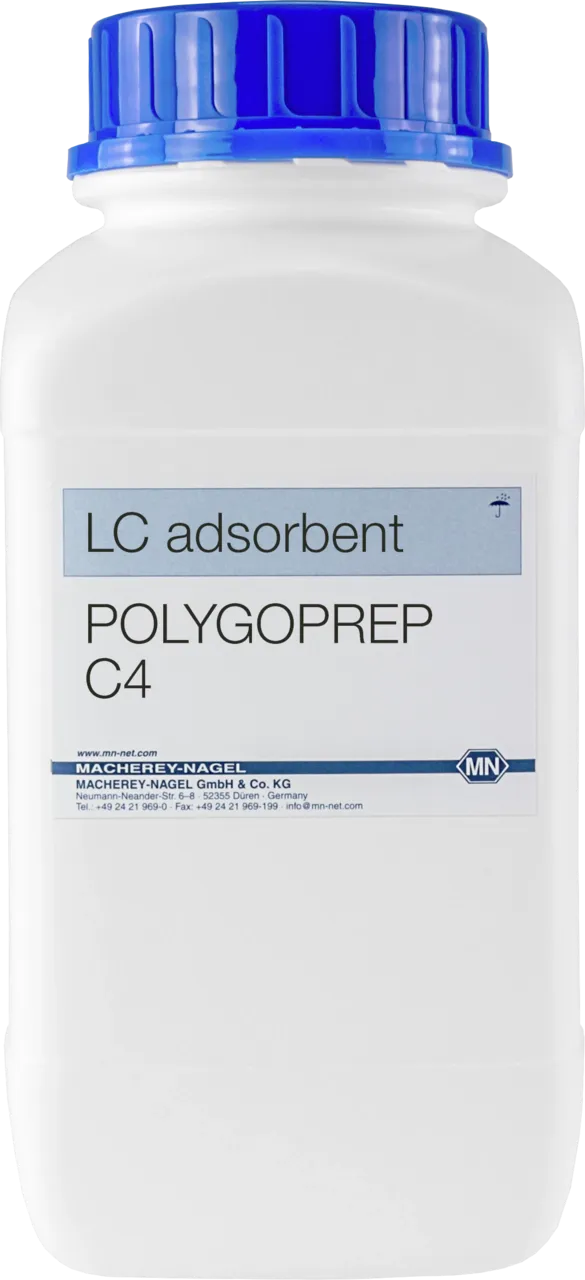 POLYGOPREP 300-50 C4 pack of 100 g in glass container
