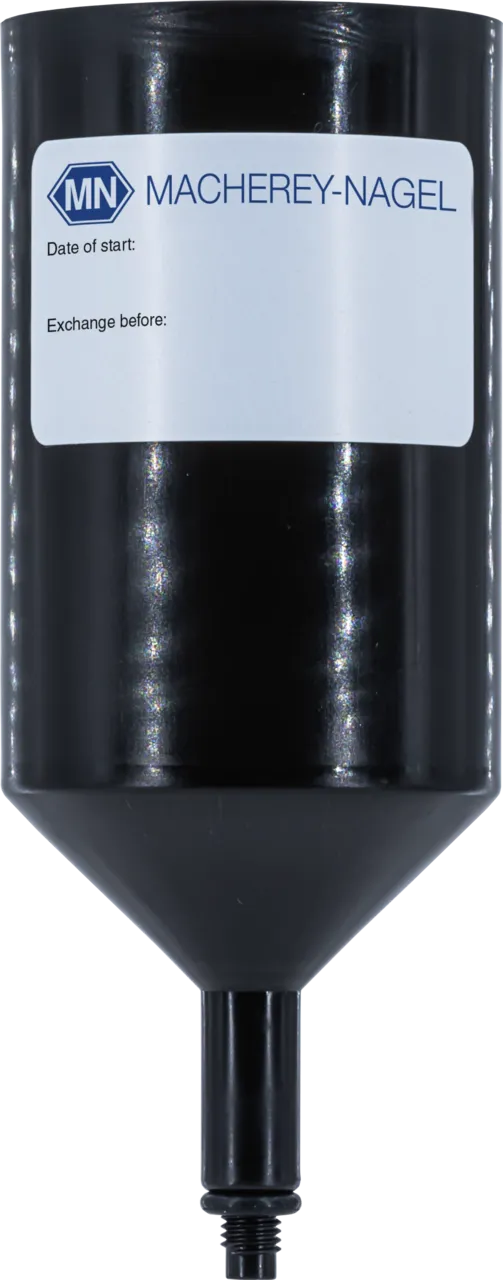 Exhaust filter w/o break-through indicator filled with carbon for caps with 1/4"-28 fitting pack of 1