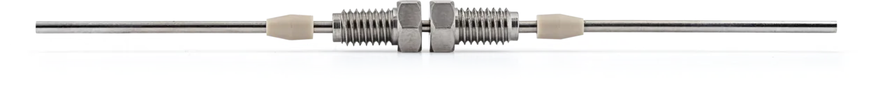 Capillary union Type 1 length: 10 cm outer diameter: 1/16" inner diameter: 0.25 mm incl. 2 connecting nuts and ferrules each (1/16") pack of 1