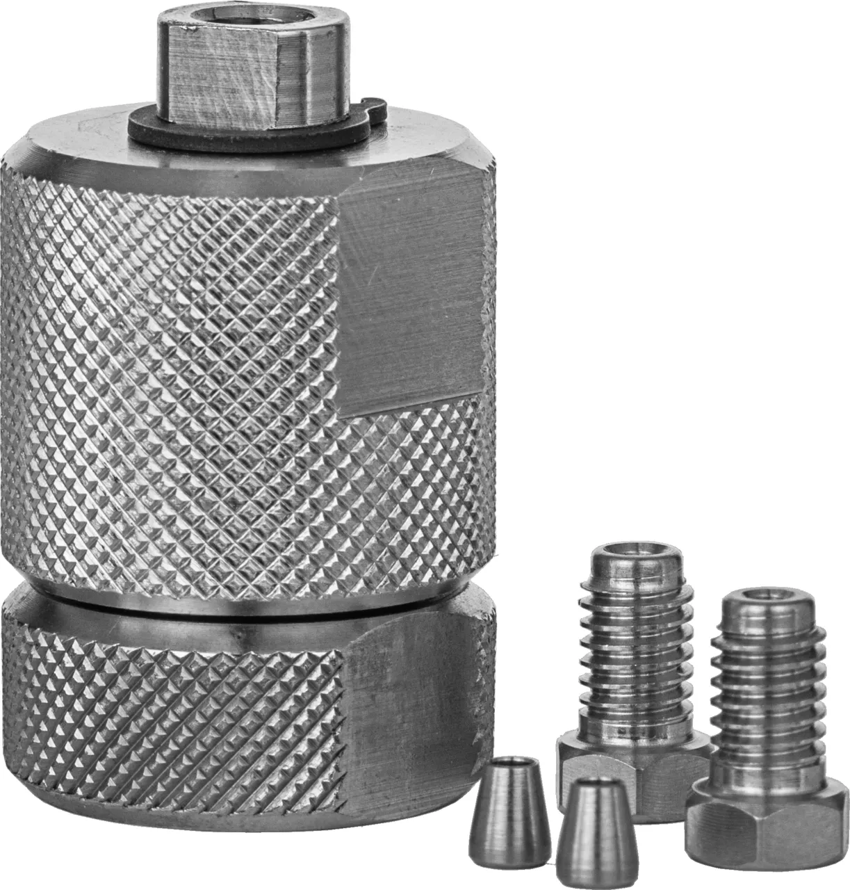 Guard column holder B for separate use of 5x3 mm Valco-Type HPLC guard columns
