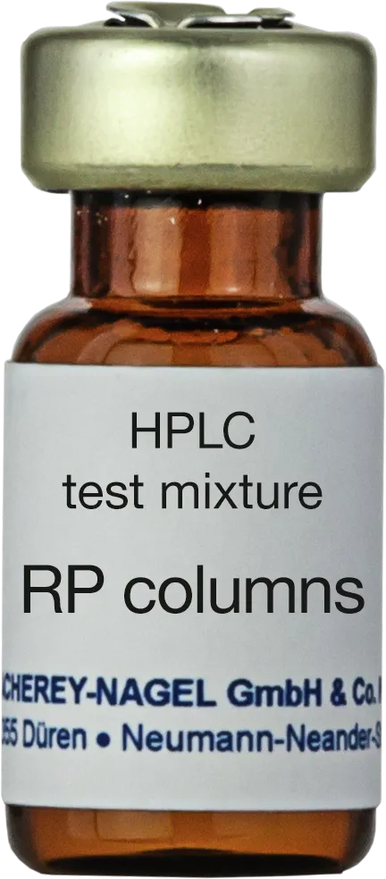 Test mixture for reversed phase columns dissolved in acetonitrile, pack of 1 mL