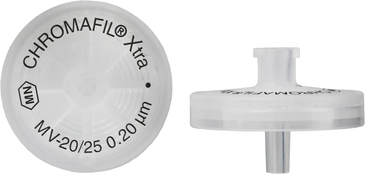 CHROMAFIL Xtra MV-20/25 Syringe Filters, Cellulose Mixed Esters, 0.2 µm, 25 mm, Pack of 100