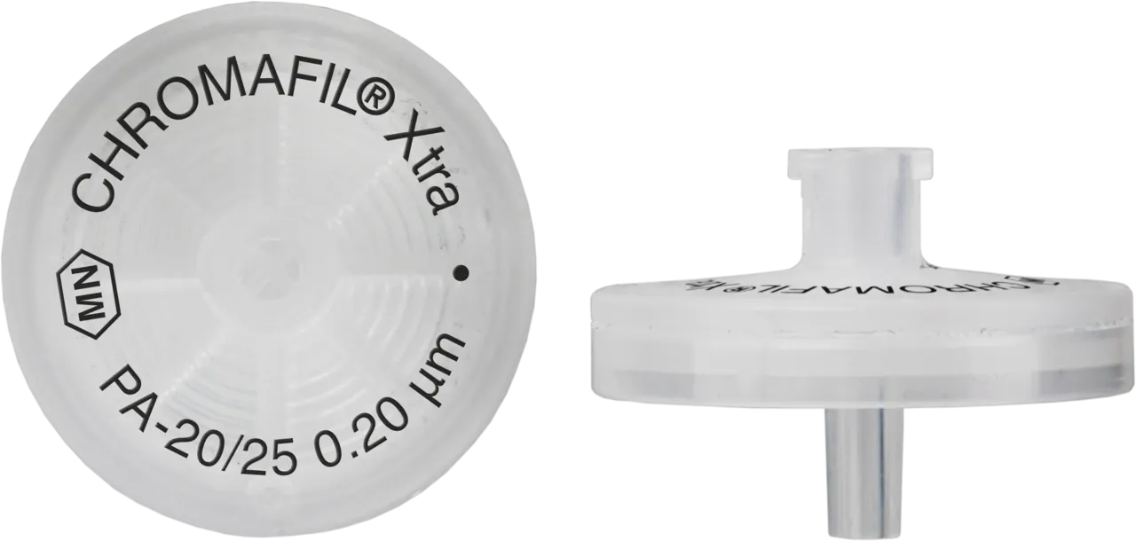 CHROMAFIL Xtra PA-20/25 Syringe Filters, Polyamide (Nylon), 0.2 µm, 25 mm, Pack of 100