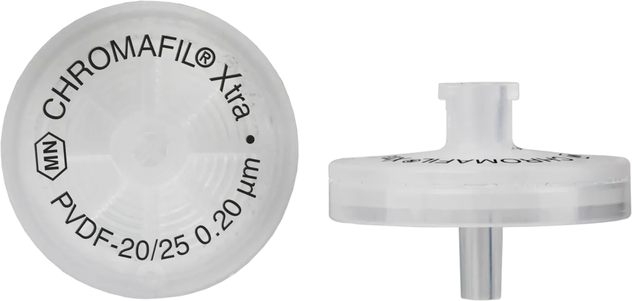 CHROMAFIL Xtra PVDF-20/25 Syringe Filters, Polyvinylidene Difluoride, 0.2 µm, 25 mm, BIGbox of 400