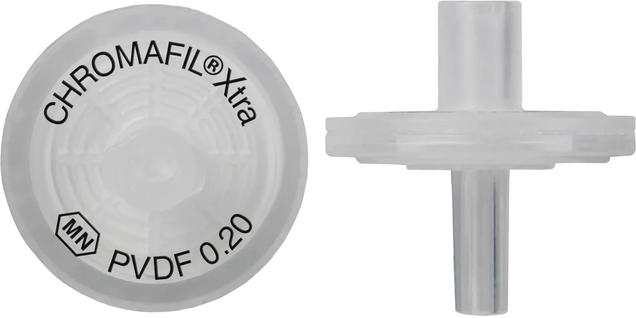 CHROMAFIL Xtra PVDF-20/13 Syringe Filters, Polyvinylidene Difluoride, 0.2 µm, 13 mm, Pack of 100