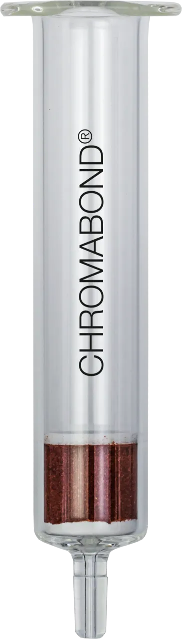 CHROMABOND columns HR-P, 6 mL, 500 mg sorbent, glass material, with filter elements, pack of 30
