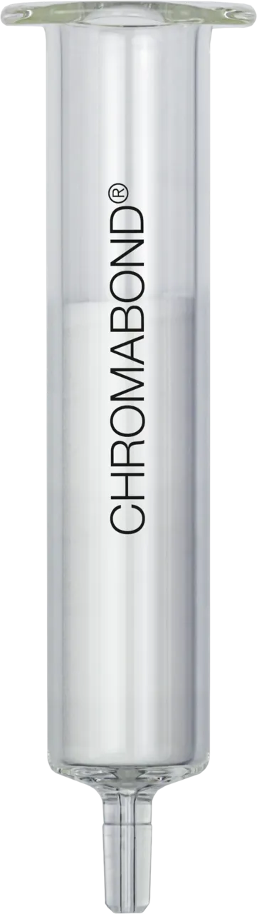 CHROMABOND columns C18 PAH, 6 mL volume, 2000 mg sorbent, glass material with glass fibre filter elements, pack of 30