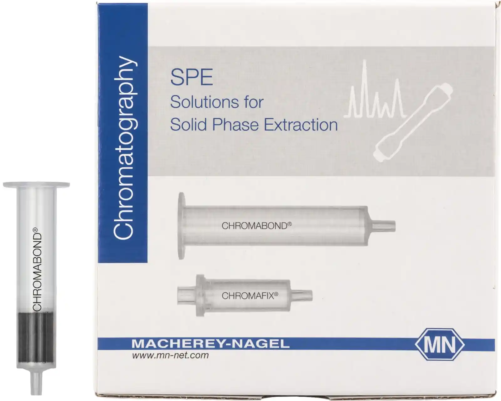 CHROMABOND columns Carbon A, 6 mL volume, 1000 mg sorbent, PP material with PE filter elements, pack of 30
