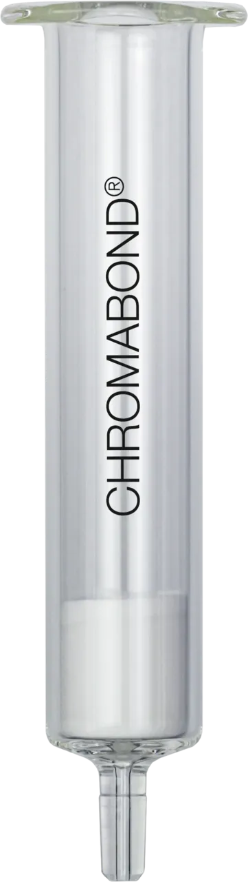 CHROMABOND columns NH2, 6 mL volume, 500 mg sorbent, glass material with glass fibre filter element, pack of 30