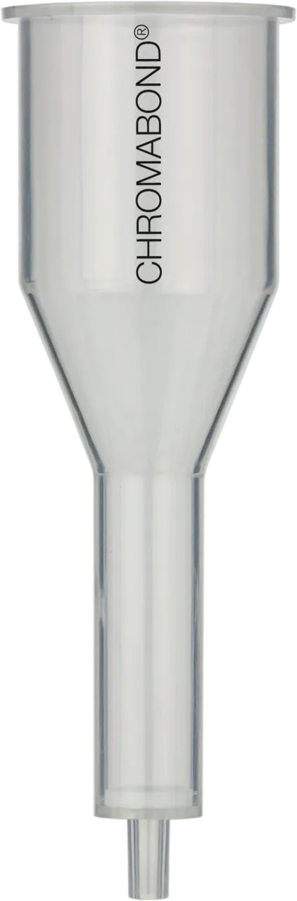 CHROMABOND empty polypropylene LV columns with PE filter elements, 15 mL for 200/500 mg packing, pack of 50