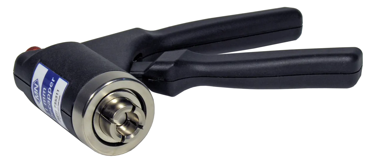 Manual decapper (ergonomic) for 11 mm Aluminium Caps pack of 1