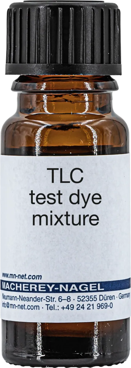 TLC test mixture for Micro-Set A, anthraquinone dyes, pack of 8 mL