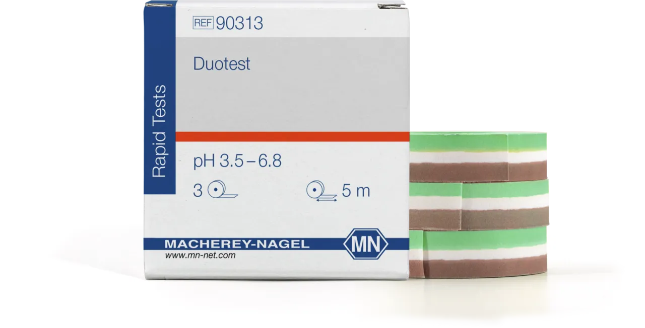 DUOTEST pH 3.5 - 6.8 refill pack with 3 reels