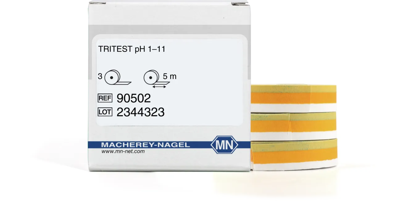 TRITEST pH 1 - 11 refill pack with 3 reels