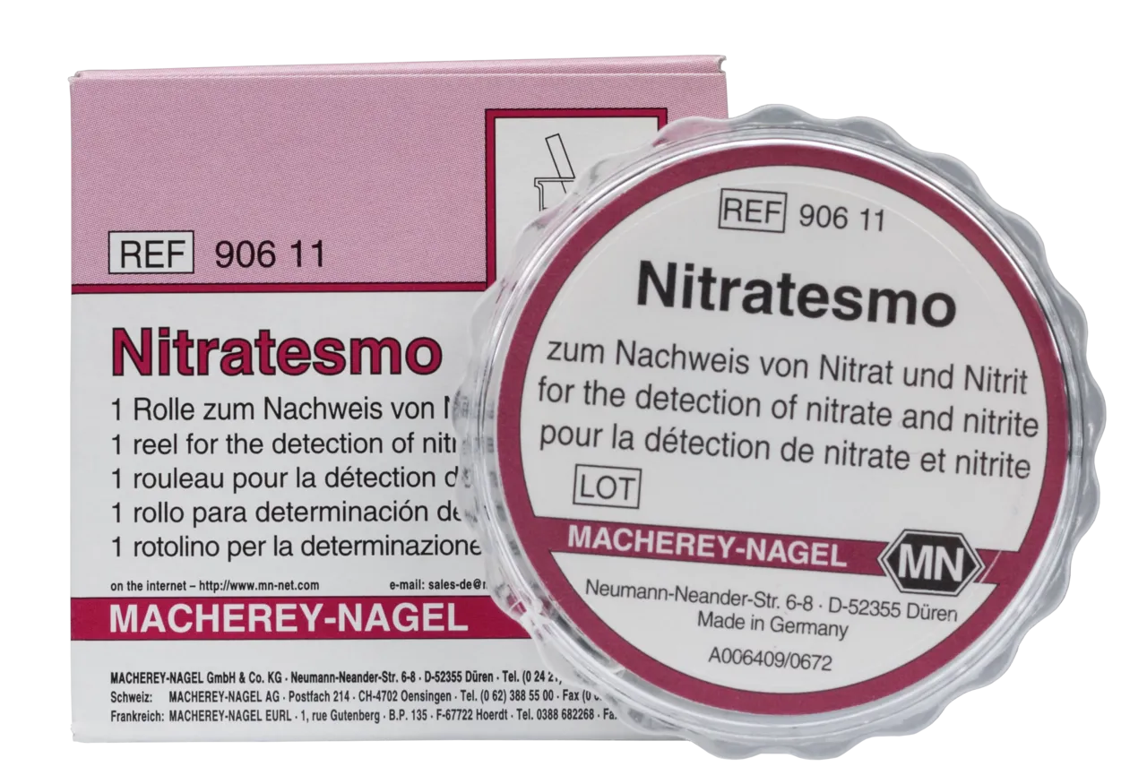 Nitratesmo test paper reel of 5 m length, 10 mm wide