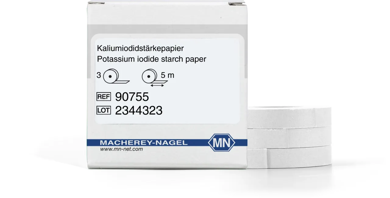Potassium iodide starch paper MN 816 N refill pack with 3 reels minimum order quantity: 2 pieces