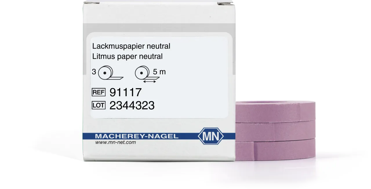 Litmus paper neutral refill pack with 3 reels minimum order quantity: 2 pcs.