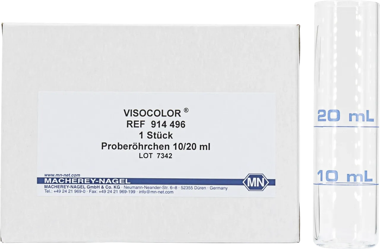VISOCOLOR Sample tube 10/20 mL