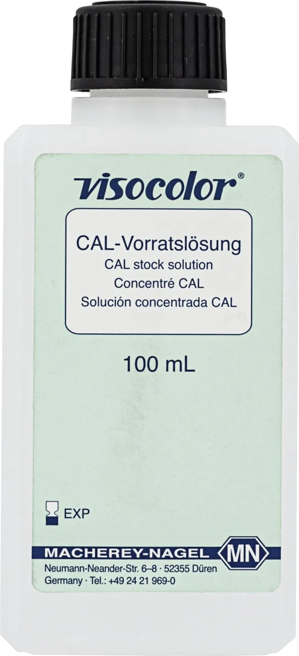 VISOCOLOR Reagent case for soil analysis CAL-refill pack, 4x100 mL