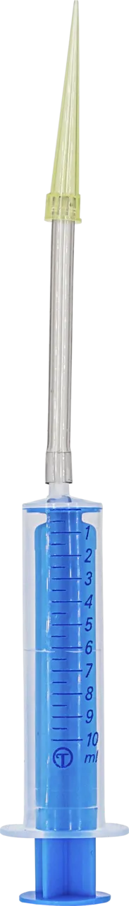 VISOCOLOR Reagent case for soil analysis syringe 10 mL with tube