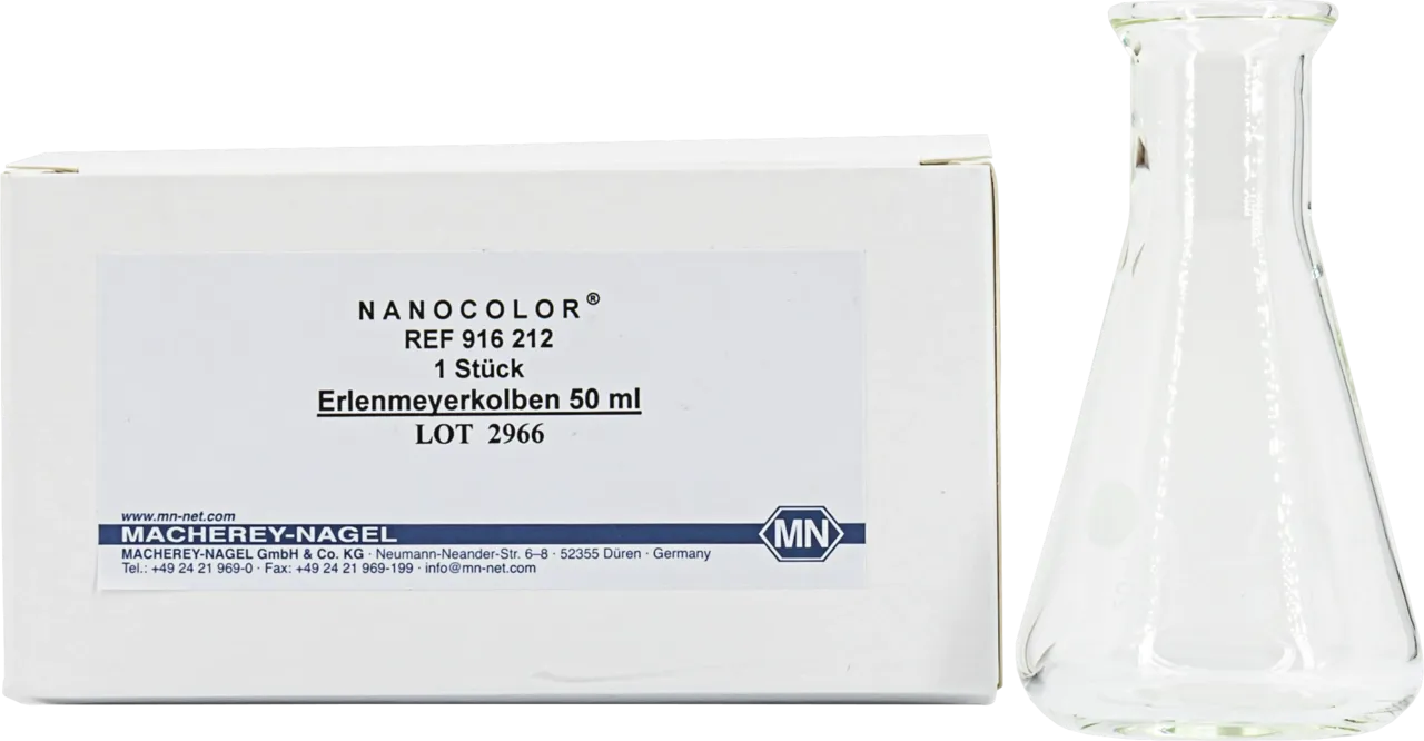 NANOCOLOR Erlenmeyer flask 50 mL for TOC determination