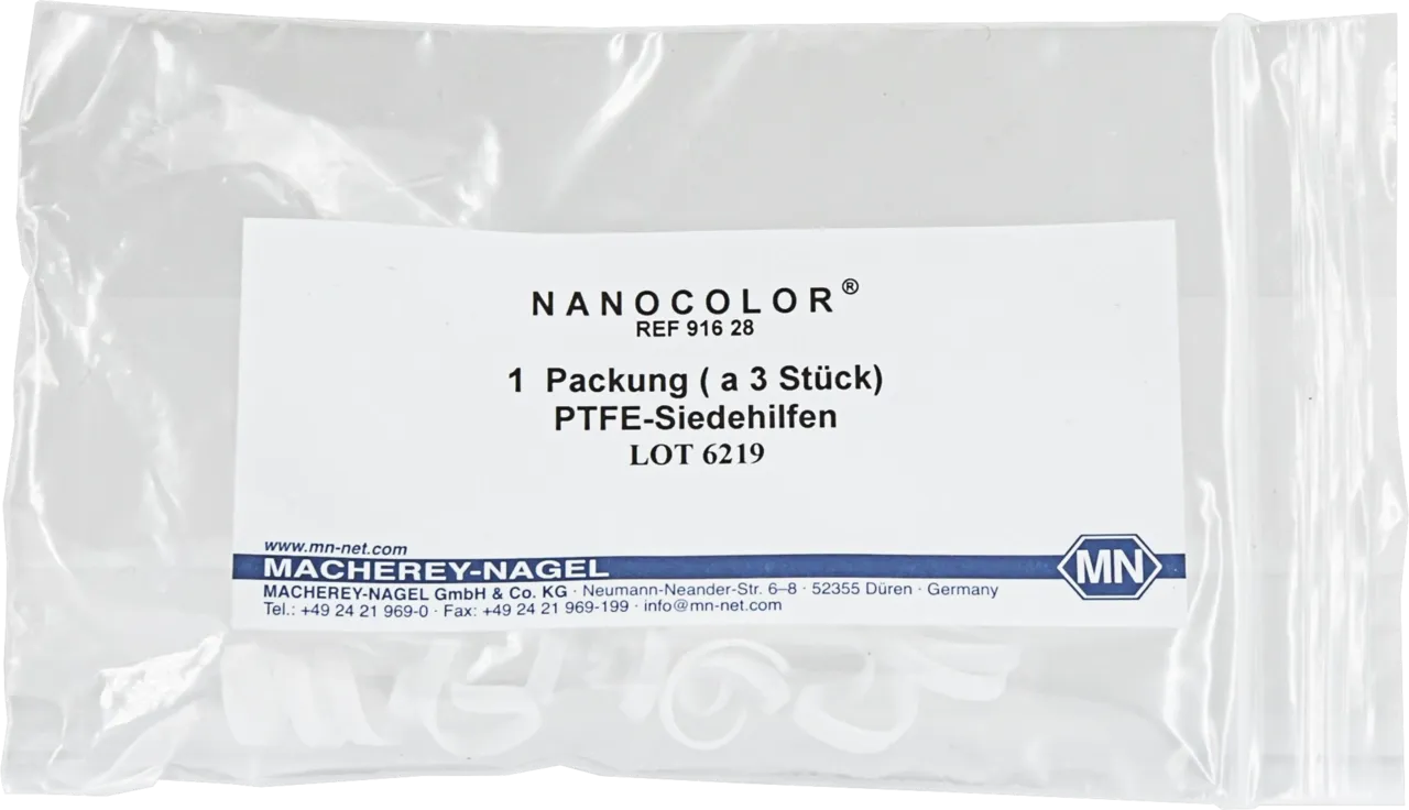 NANOCOLOR PTFE boiling chips pack of 3