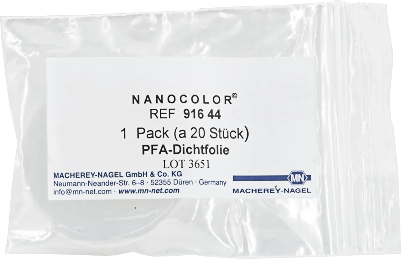 NANOCOLOR PFA sealing discs pack of 20