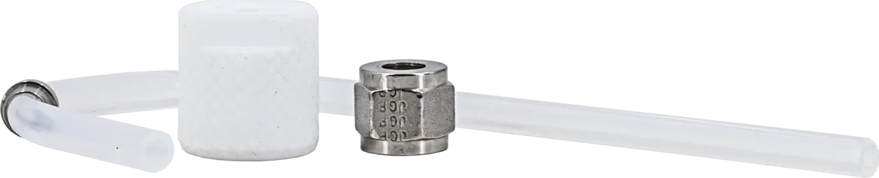 NANOCOLOR PFA tubing with fitting