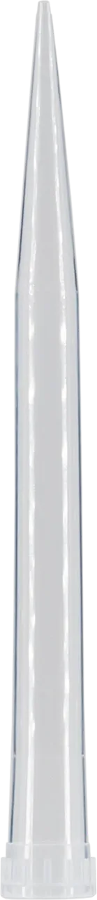 NANOCOLOR plastic tips transparent for 0.5-2.5 mL piston pipettes pack of 100