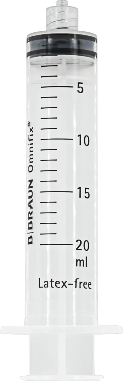 NANOCOLOR syringe 20 mL without cannulas, of Art. No. 91650 1 piece