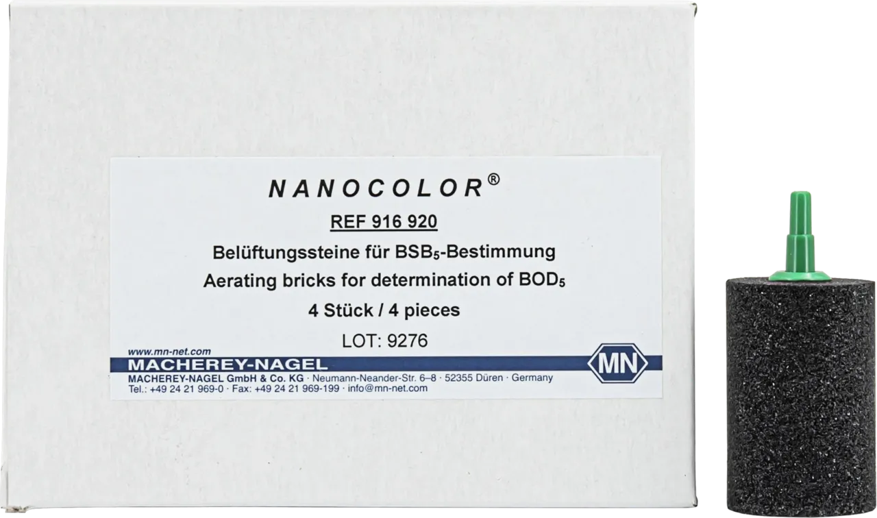 Aerating brick for determination of BSB5 pack of 4