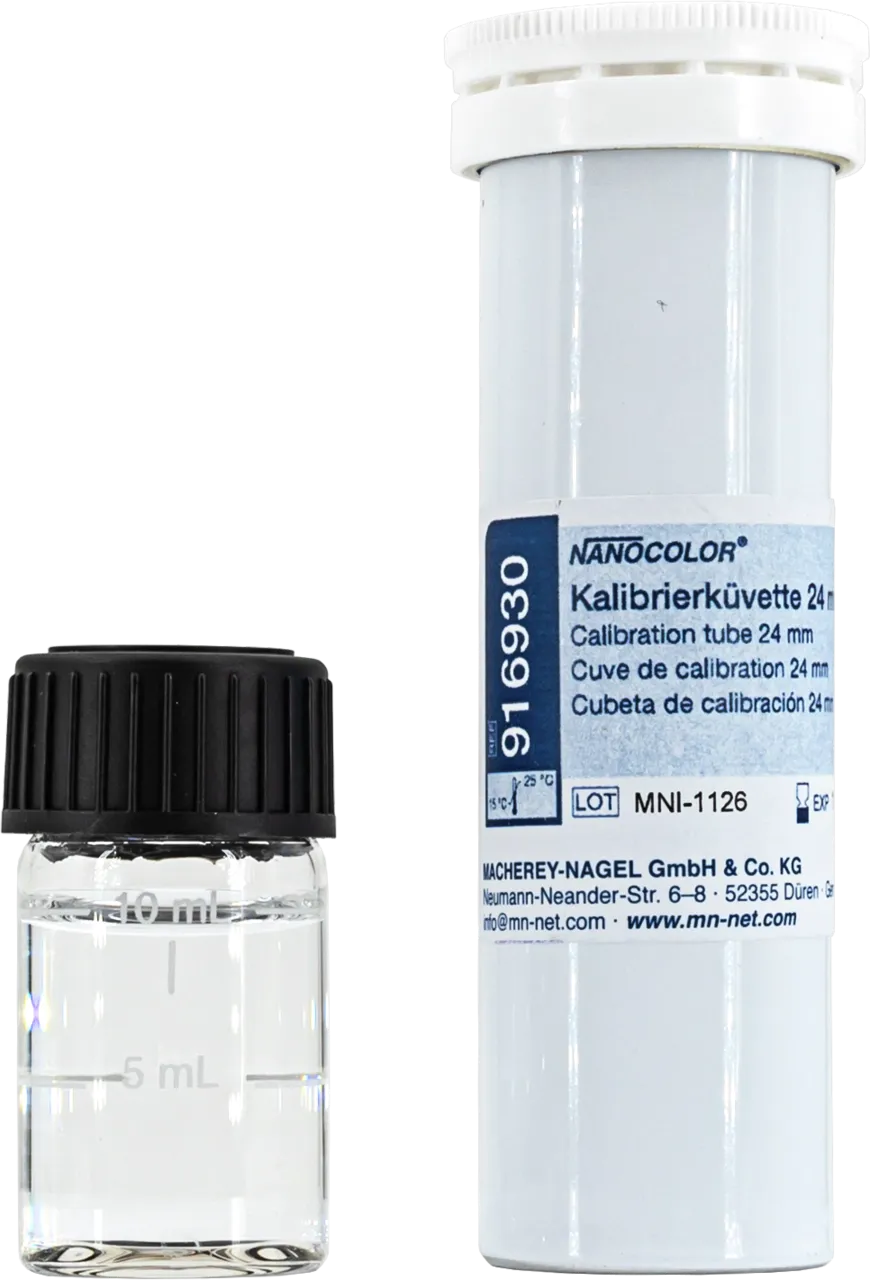 NANOCOLOR calibration tube 24 mm for spectrophotometer NANOCOLOR Advance