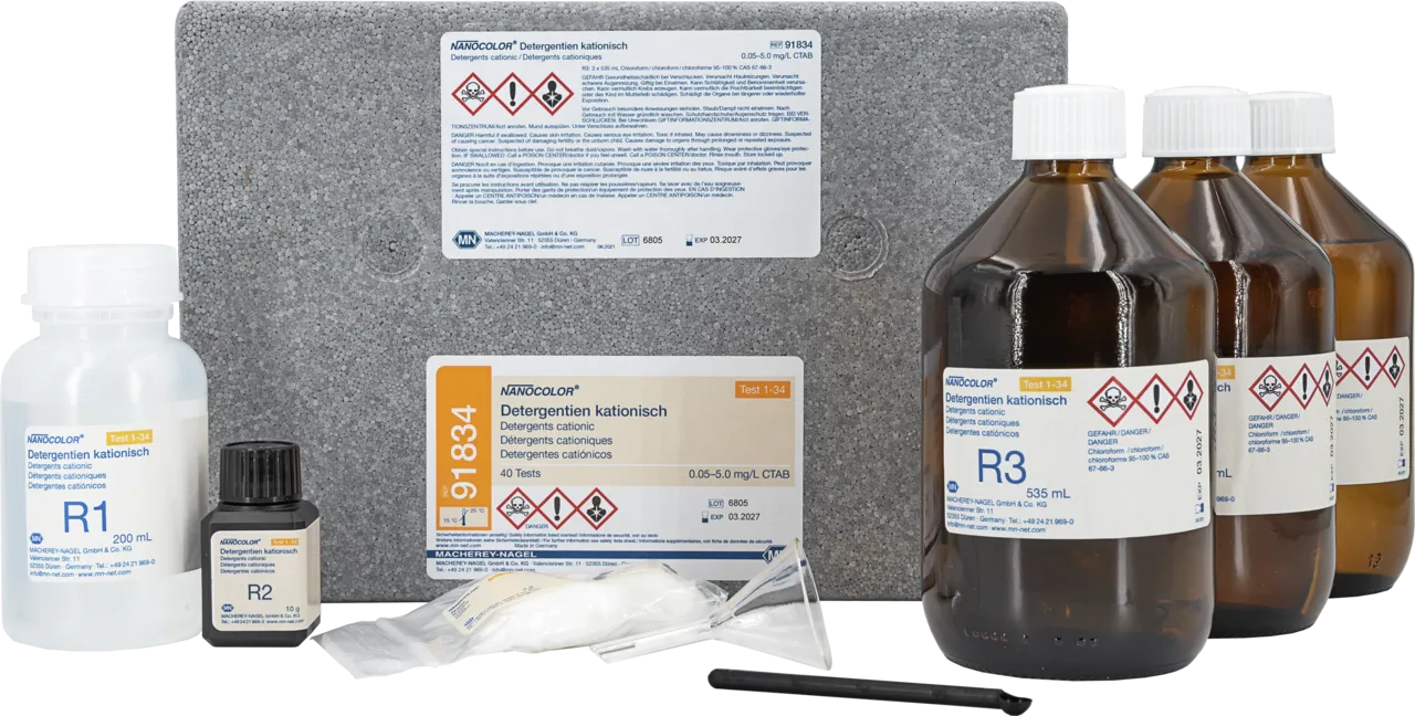 NANOCOLOR Detergents cationic Standard test