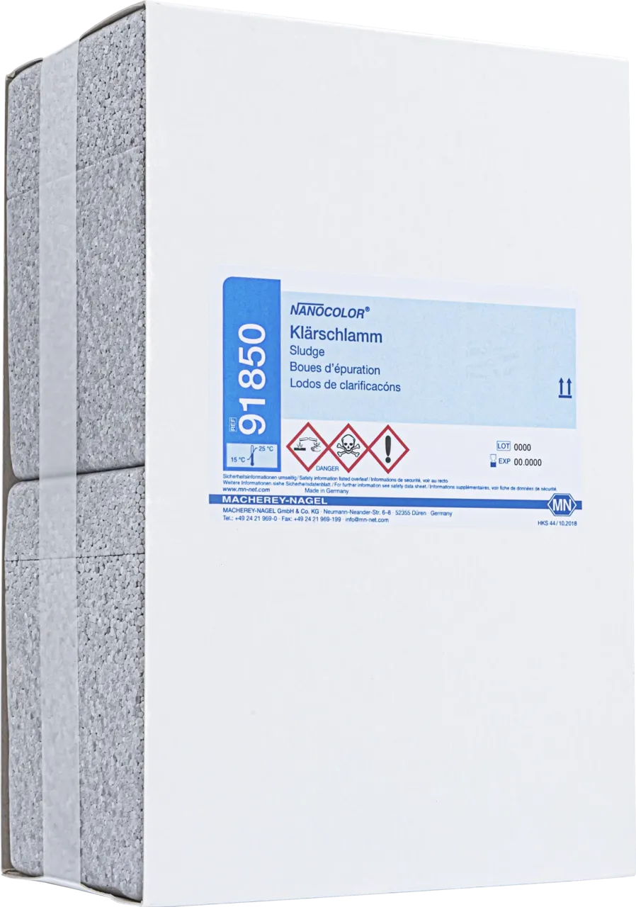 NANOCOLOR Sludge Reagent set IATA (Aircraft, Cargo only): list single components