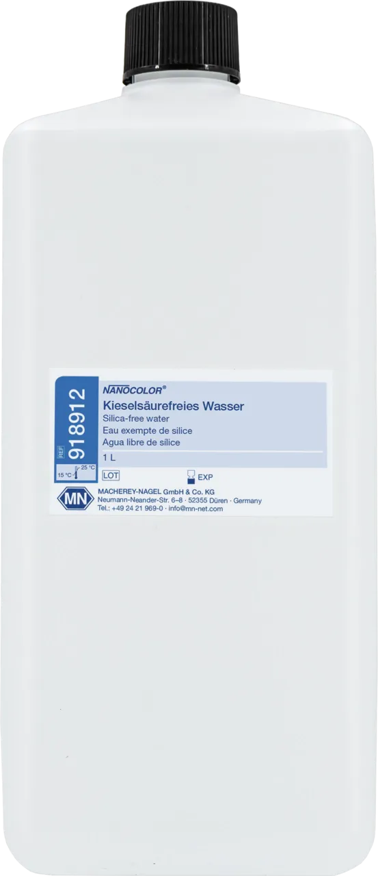 NANOCOLOR Silica-free water pack of 1000 ml