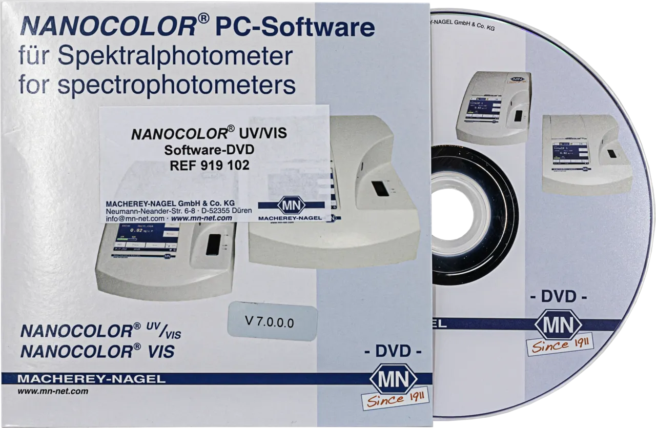 Software for NANOCOLOR spectrophotometers