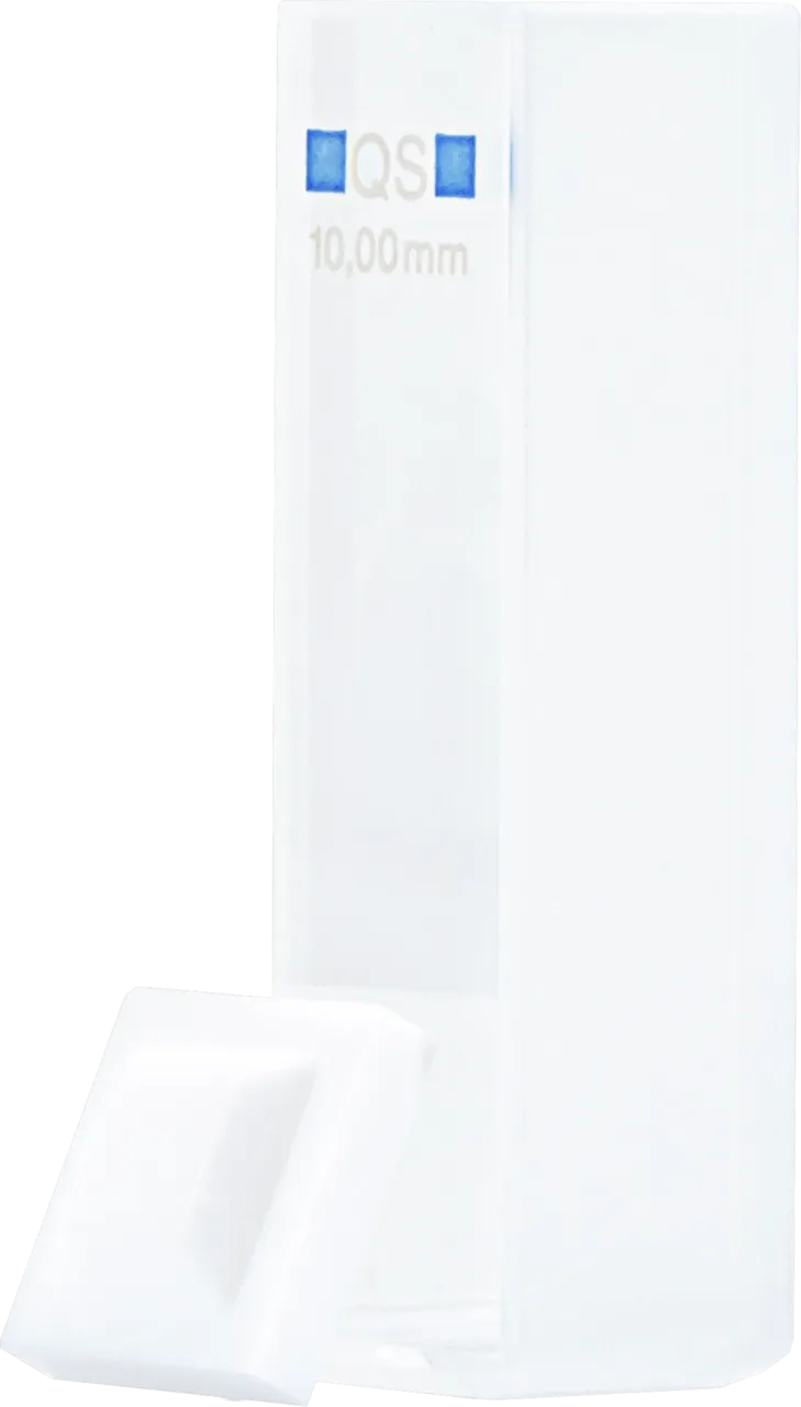 Quartz glass cuvette, 10 mm optical path for NANOCOLOR® UV/VIS and NANOCOLOR® UV/VIS II
